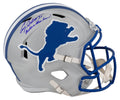 Cory Schlesinger Signed Detroit Lions Riddell Full Size Speed Replica Helmet w/Restore the Roar - SCHREP300 - Cory Schlesinger Signed Detroit Lions Riddell Full Size Speed Replica Helmet w/Restore the Roar product image