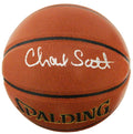 Charlie Scott Signed Spalding NBA Indoor/Outdoor Basketball - SCOBSK200 - Charlie Scott Signed Spalding NBA Indoor/Outdoor Basketball product image