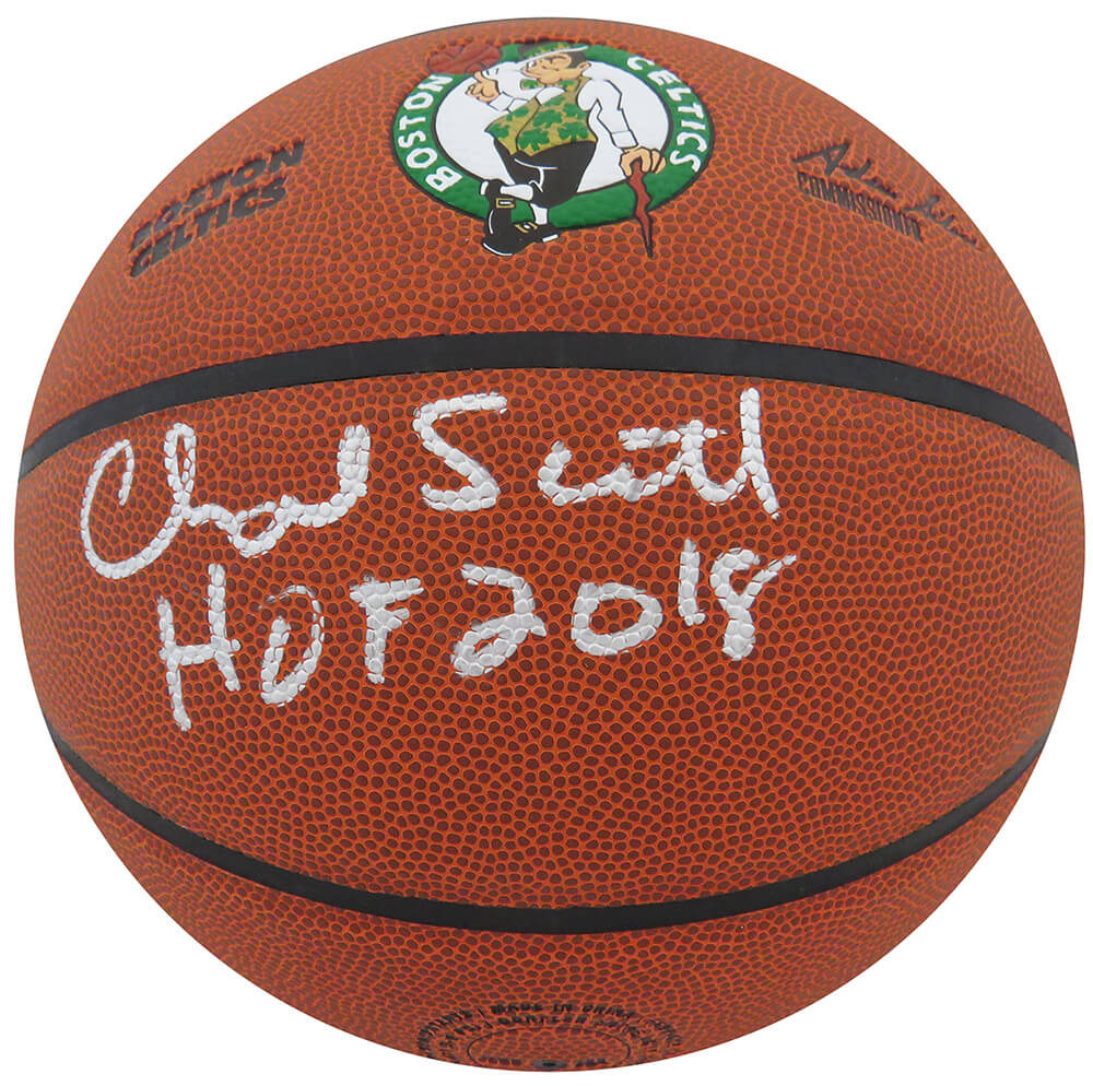 Charlie Scott Signed Wilson Boston Celtics Logo NBA Basketball w/HOF 2018 - SCOBSK202 - Charlie Scott Signed Wilson Boston Celtics Logo NBA Basketball w/HOF 2018 product image