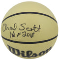 Charlie Scott Signed Wilson Gold NBA Basketball w/HOF 2018 - SCOBSK203 - Charlie Scott Signed Wilson Gold NBA Basketball w/HOF 2018 product image