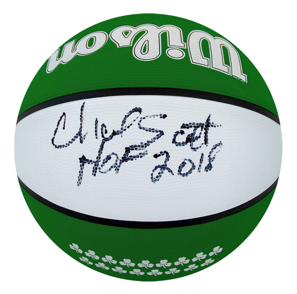 Charlie Scott Signed Boston Celtics Wilson The City Full Size Basketball w/HOF 2018 - SCOBSK205 - Charlie Scott Signed Boston Celtics Wilson The City Full Size Basketball w/HOF 2018 product image