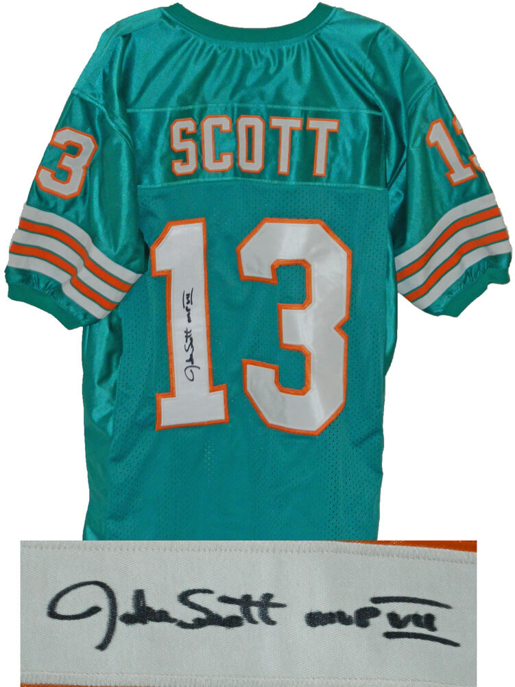 Jake Scott Signed Teal Throwback Custom Jersey w/MVP VII - SCOJRY300 - Jake Scott Signed Teal Throwback Custom Jersey w/MVP VII product image