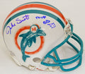 Jake Scott Signed Dolphins Riddell Mini Helmet w/SB VII MVP - SCOMIN302 - Jake Scott Signed Dolphins Riddell Mini Helmet w/SB VII MVP product image