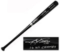 Matt Szczur Signed Rawlings Black Big Stick Baseball Bat w/2016 WS Champs - SZCBAT101 - Matt Szczur Signed Rawlings Black Big Stick Baseball Bat w/2016 WS Champs product image