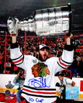 Brent Seabrook Signed Chicago Blackhawks 2010 Stanley Cup 8x10 Photo w/10 Cup - SEA08P401 - Brent Seabrook Signed Chicago Blackhawks 2010 Stanley Cup 8x10 Photo w/10 Cup product image