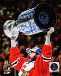 Brent Seabrook Signed Chicago Blackhawks 2015 Stanley Cup Trophy 8x10 Photo - SEA08P403 - Brent Seabrook Signed Chicago Blackhawks 2015 Stanley Cup Trophy 8x10 Photo product image