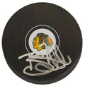 Brent Seabrook Signed Chicago Blackhawks Logo Hockey Puck - SEAPUC400 - Brent Seabrook Signed Chicago Blackhawks Logo Hockey Puck product image