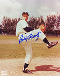 Bobby Shantz Signed New York Yankees Pitching Wind Up 8x10 Photo - SHA08P102 - Bobby Shantz Signed New York Yankees Pitching Wind Up 8x10 Photo product image