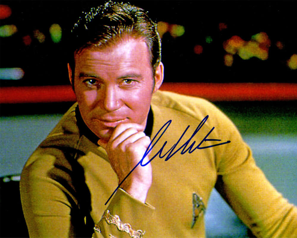 William Shatner Signed Star Trek 8x10 Photo - SHA08P510 - William Shatner Signed Star Trek 8x10 Photo product image