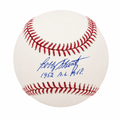 Bobby Shantz Signed Rawlings (Selig) MLB Baseball w/1952 AL MVP - SHABSB101TW - Bobby Shantz Signed Rawlings (Selig) MLB Baseball w/1952 AL MVP product image