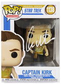 William Shatner Signed Star Trek Captain Kirk Funko Pop Doll #1138 - SHAFUN500 - William Shatner Signed Star Trek Captain Kirk Funko Pop Doll #1138 product image