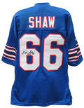 Billy Shaw Signed Blue Throwback Custom Football Jersey w/HOF'99 - SHAJRY310 - Billy Shaw Signed Blue Throwback Custom Football Jersey w/HOF'99 product image