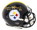Ryan Shazier Signed Pittsburgh Steelers Riddell Speed Mini Helmet - SHAMIN310 - Ryan Shazier Signed Pittsburgh Steelers Riddell Speed Mini Helmet product image