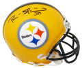 Ryan Shazier Signed Pittsburgh Steelers Gold 75th Anniversary Riddell Mini Helmet - SHAMIN311 - Ryan Shazier Signed Pittsburgh Steelers Gold 75th Anniversary Riddell Mini Helmet product image