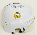 Patrick Sharp Signed Blackhawks White Hockey Mini Helmet - SHAMIN401 - Patrick Sharp Signed Blackhawks White Hockey Mini Helmet product image