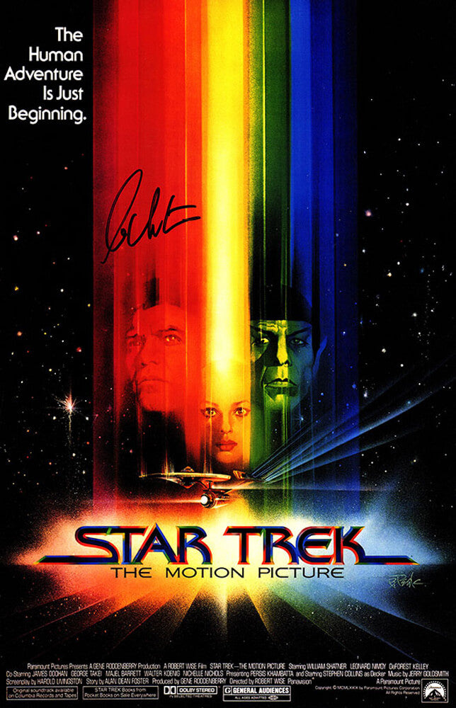 William Shatner Signed Star Trek The Motion Picture 11x17 Movie Poster - SHAPST500 - William Shatner Signed Star Trek The Motion Picture 11x17 Movie Poster product image