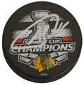 Andrew Shaw Signed Chicago Blackhawks 2015 Stanley Cup Champs Logo Hockey Puck - SHAPUC410 - Andrew Shaw Signed Chicago Blackhawks 2015 Stanley Cup Champs Logo Hockey Puck product image