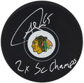Andrew Shaw Signed Chicago Blackhawks Logo Hockey Puck w/2x SC Champs - SHAPUC411 - Andrew Shaw Signed Chicago Blackhawks Logo Hockey Puck w/2x SC Champs product image