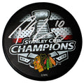 Patrick Sharp Signed Chicago Blackhawks 2015 Stanley Cup Champs Logo Hockey Puck (Beckett) - SHAPUC443 - Patrick Sharp Signed Chicago Blackhawks 2015 Stanley Cup Champs Logo Hockey Puck (Beckett) product image