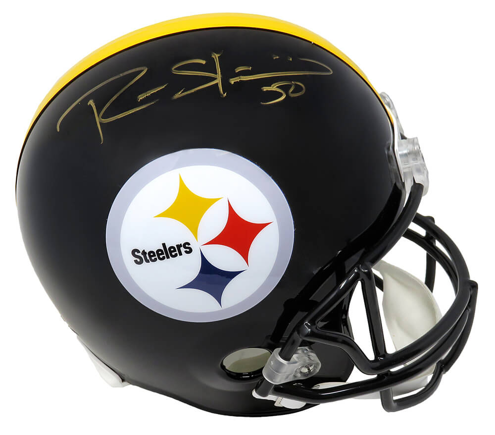 Ryan Shazier Signed Pittsburgh Steelers Riddell Full Size Replica Helmet - SHAREP300 - Ryan Shazier Signed Pittsburgh Steelers Riddell Full Size Replica Helmet product image