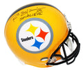 Ryan Shazier Signed Pittsburgh Steelers Gold 75th Anniversary Riddell Full Size Replica Helmet w/Shalieve - SHAREP302 - Ryan Shazier Signed Pittsburgh Steelers Gold 75th Anniversary Riddell Full Size Replica Helmet w/Shalieve product image