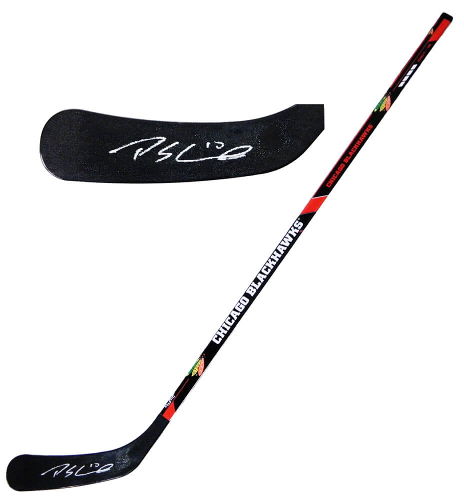 Patrick Sharp Signed Chicago Blackhawks Logo 48 Inch Full Size Hockey Stick - SHASTK402 - Patrick Sharp Signed Chicago Blackhawks Logo 48 Inch Full Size Hockey Stick product image
