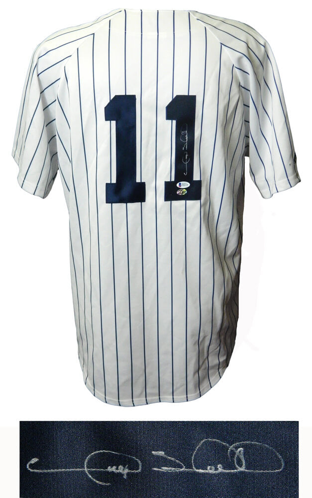 Gary Sheffield Signed New York Yankees White Majestic Athletic Replica Jersey - SHEJRY100 - Gary Sheffield Signed New York Yankees White Majestic Athletic Replica Jersey product image