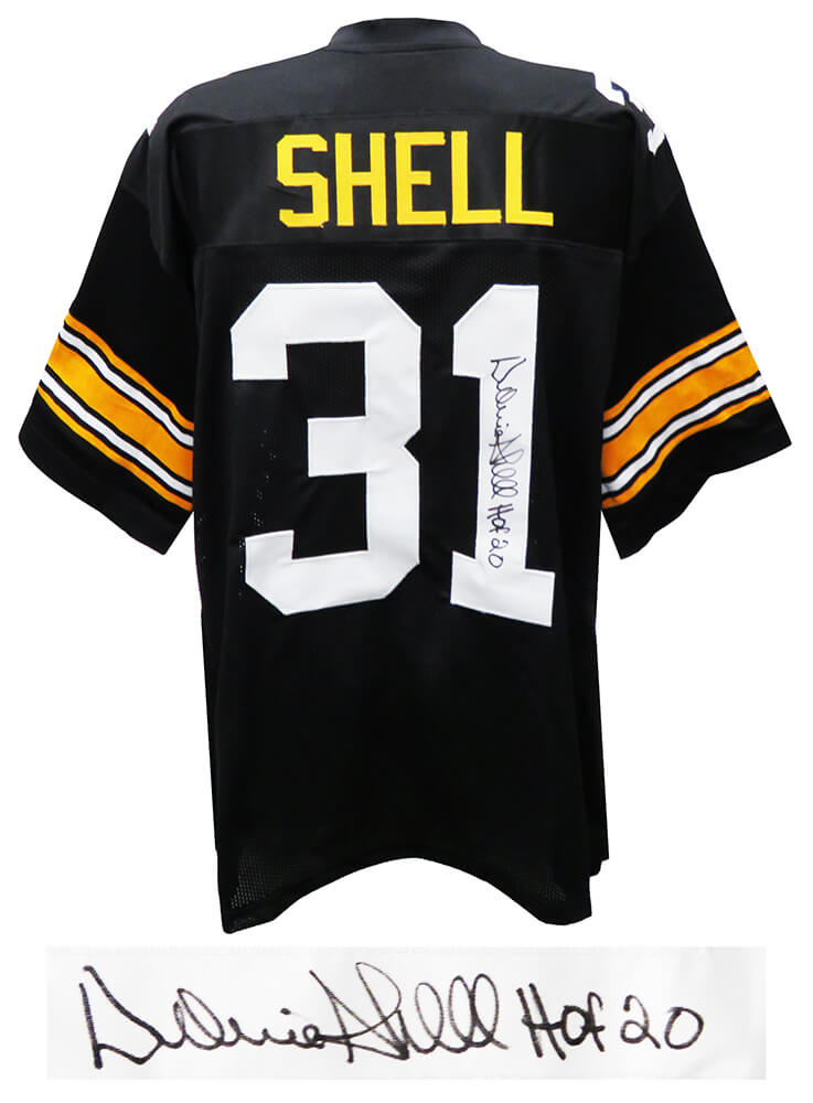 Donnie Shell Signed Black Throwback Custom Football Jersey w/HOF'20 - SHEJRY301 - Donnie Shell Signed Black Throwback Custom Football Jersey w/HOF'20 product image
