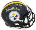Donnie Shell Signed Pittsburgh Steelers Riddell Speed Mini Helmet w/HOF'20 - SHEMIN303 - Donnie Shell Signed Pittsburgh Steelers Riddell Speed Mini Helmet w/HOF'20 product image