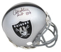 Art Shell Signed Raiders Riddell Mini Helmet w/HOF'89 - SHEMIN320 - Art Shell Signed Raiders Riddell Mini Helmet w/HOF'89 product image
