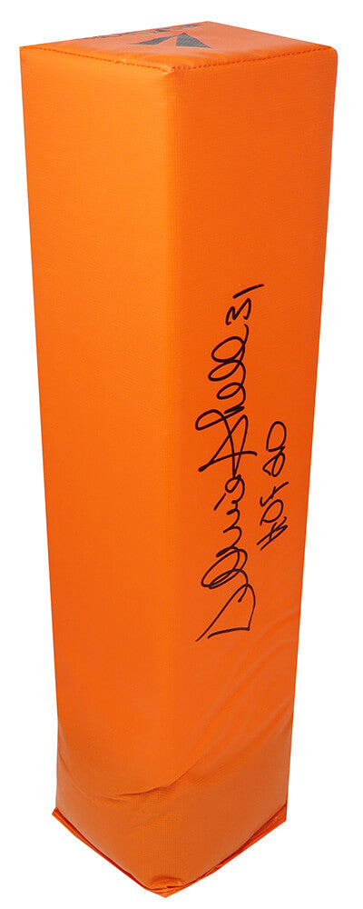 Donnie Shell Signed Orange Endzone Football Pylon w/HOF'20 - SHEPYL310 - Donnie Shell Signed Orange Endzone Football Pylon w/HOF'20 product image