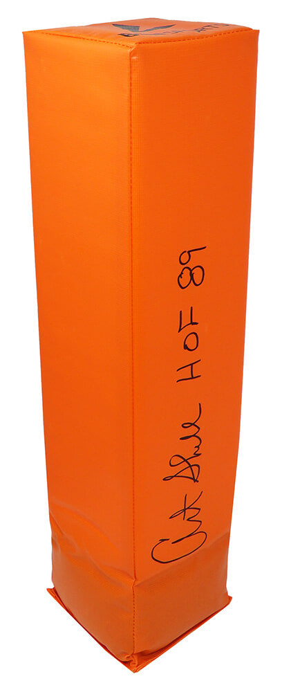 Art Shell Signed Orange Endzone Football Pylon w/HOF'89 - SHEPYL320 - Art Shell Signed Orange Endzone Football Pylon w/HOF'89 product image