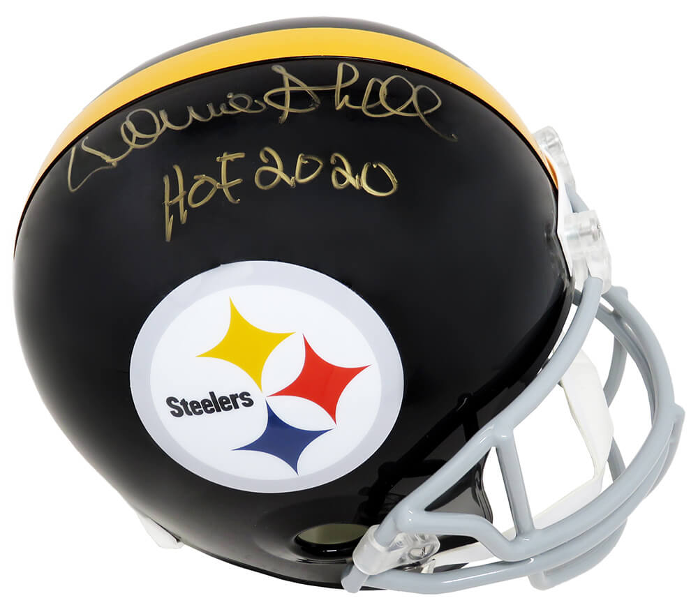 Donnie Shell Signed Pittsburgh Steelers Throwback Riddell Full Size Replica Helmet w/HOF 2020 - SHEREP300 - Donnie Shell Signed Pittsburgh Steelers Throwback Riddell Full Size Replica Helmet w/HOF 2020 product image