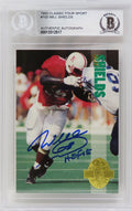 Will Shields Signed 1993 Classic Four Sport Football Rookie Card #103 w/HOF'15 - (Beckett Encapsulated) - SHICAR302 - Will Shields Signed 1993 Classic Four Sport Football Rookie Card #103 w/HOF'15 - (Beckett Encapsulated) product image