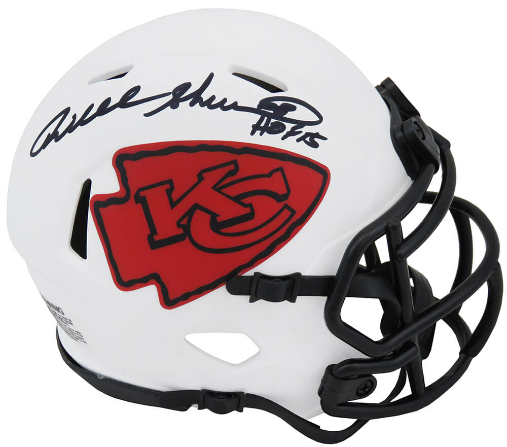 Will Shields Signed Kansas City Chiefs Lunar Eclipse Riddell Speed Mini Helmet w/HOF'15 - SHIMIN304 - Will Shields Signed Kansas City Chiefs Lunar Eclipse Riddell Speed Mini Helmet w/HOF'15 product image
