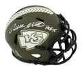 Will Shields Signed Kansas City Chiefs Salute to Service Riddell Speed Mini Helmet w/HOF'15 - SHIMIN306 - Will Shields Signed Kansas City Chiefs Salute to Service Riddell Speed Mini Helmet w/HOF'15 product image
