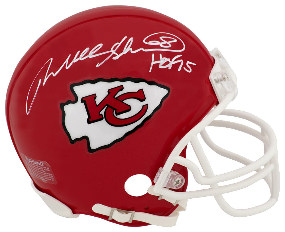 Will Shields Signed Kansas City Chiefs Riddell (VSR4) Mini Helmet w/HOF'15 - SHIMIN308 - Will Shields Signed Kansas City Chiefs Riddell (VSR4) Mini Helmet w/HOF'15 product image