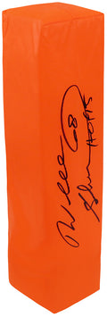 Will Shields Signed Champro Orange Endzone Football Pylon w/HOF'15 - SHIPYL301 - Will Shields Signed Champro Orange Endzone Football Pylon w/HOF'15 product image