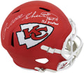 Will Shields Signed Kanas City Chiefs Riddell Full Size Speed Replica Helmet w/HOF'15, 12x Pro Bowl - SHIREP305 - Will Shields Signed Kanas City Chiefs Riddell Full Size Speed Replica Helmet w/HOF'15, 12x Pro Bowl product image