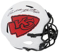 Will Shields Signed Kansas City Chiefs Lunar Eclipse Riddell Full Size Speed Replica Helmet w/HOF'15 - SHIREP306 - Will Shields Signed Kansas City Chiefs Lunar Eclipse Riddell Full Size Speed Replica Helmet w/HOF'15 product image