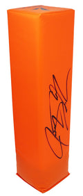 Jeremy Shockey Signed Orange Endzone Football Pylon - SHOPYL300 - Jeremy Shockey Signed Orange Endzone Football Pylon product image