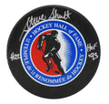 Steve Shutt Signed Hall of Fame Logo Hockey Puck w/HOF'93 - SHUPUC401 - Steve Shutt Signed Hall of Fame Logo Hockey Puck w/HOF'93 product image