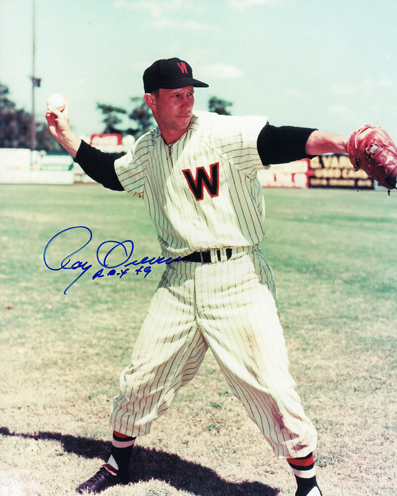 Roy Sievers Signed Washington Senators Throwing Pose 8x10 Photo w/ROY'49 - SIE08P112 - Roy Sievers Signed Washington Senators Throwing Pose 8x10 Photo w/ROY'49 product image