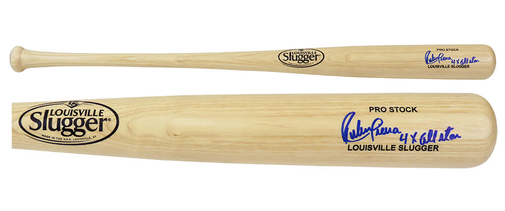 Ruben Sierra Signed Louisville Slugger Pro Stock Blonde Baseball Bat w/4x All Star - SIEBAT100 - Ruben Sierra Signed Louisville Slugger Pro Stock Blonde Baseball Bat w/4x All Star product image