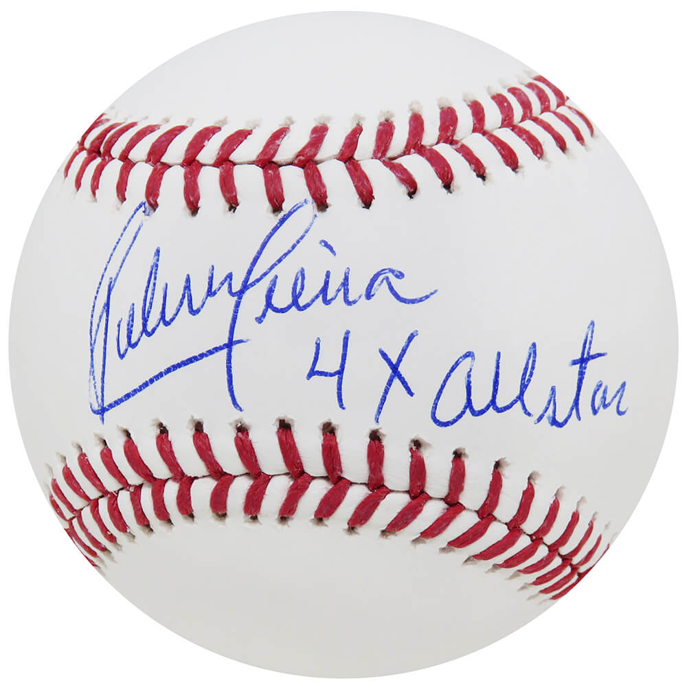 Ruben Sierra Signed Rawlings Official MLB Baseball w/4x All Star - SIEBSB101 - Ruben Sierra Signed Rawlings Official MLB Baseball w/4x All Star product image