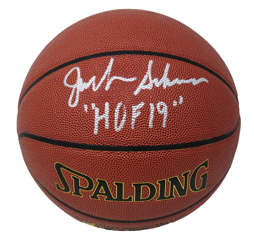 Jack Sikma Signed Spalding Indoor/Outdoor NBA Basketball w/HOF'19 - SIKBSK200 - Jack Sikma Signed Spalding Indoor/Outdoor NBA Basketball w/HOF'19 product image
