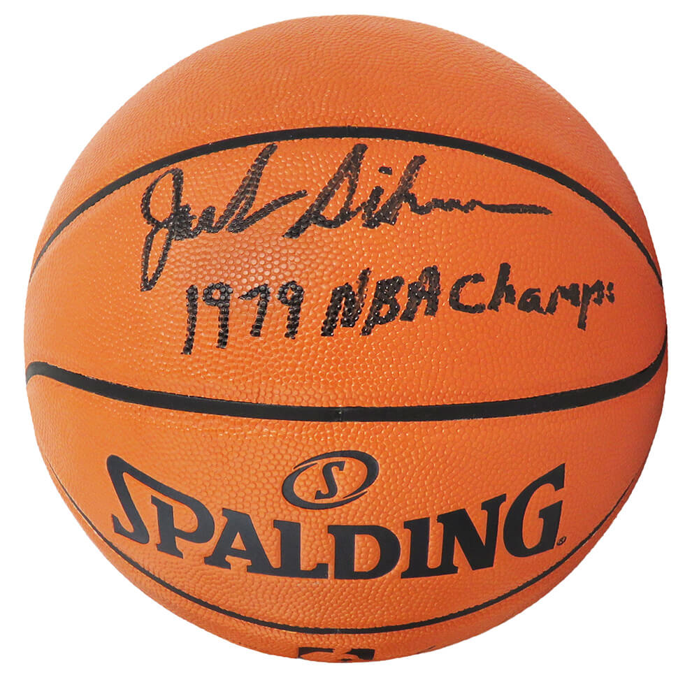 Jack Sikma Signed Spalding Game Series Replica NBA Basketball w/1979 NBA Champs - SIKBSK202 - Jack Sikma Signed Spalding Game Series Replica NBA Basketball w/1979 NBA Champs product image