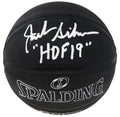 Jack Sikma Signed Spalding Phantom Black NBA Basketball w/HOF'19 - SIKBSK203 - Jack Sikma Signed Spalding Phantom Black NBA Basketball w/HOF'19 product image