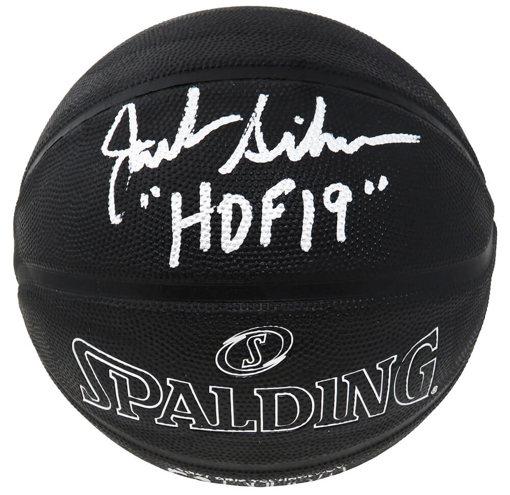 Jack Sikma Signed Spalding Phantom Black NBA Basketball w/HOF'19 - SIKBSK203 - Jack Sikma Signed Spalding Phantom Black NBA Basketball w/HOF'19 product image