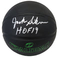 Jack Sikma Signed Spalding Phantom Black With Green Lettering NBA Basketball w/HOF'19 - SIKBSK204 - Jack Sikma Signed Spalding Phantom Black With Green Lettering NBA Basketball w/HOF'19 product image